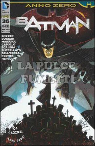 BATMAN #    93 - NUOVA SERIE 36 - ANNO ZERO